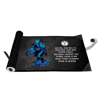 T’au Empire Premium Foil Dice Scroll for Warhammer 40,000 (Ultra PRO)