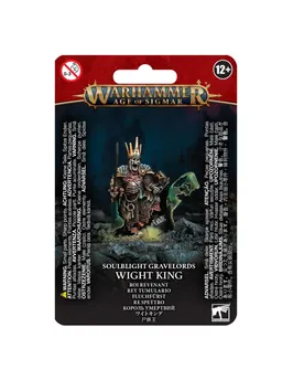 WIGHT KING miniatura SOULBLIGHT GRAVELORDS warhammer AGE OF SIGMAR età 12+