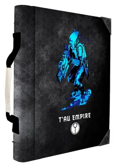 T’au Empire Debossed Printed Codex Book Folio for Warhammer 40,000 (Ultra PRO)