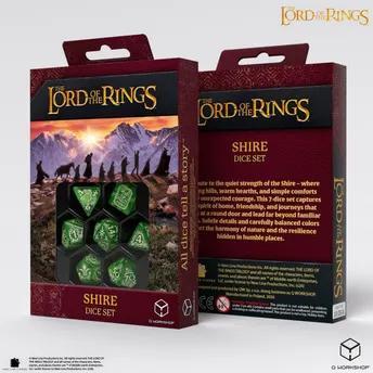 The Lord of the Rings: Shire Dice Set (Q-Workshop)