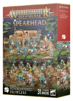 Spearhead: Seraphon Sunblooded Prowlers