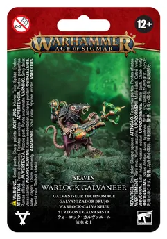 Warhammer Age of Sigmar - Skaven - Warlock Galvaneer