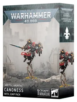 Warhammer 40K - Adepta Sororitas - CANONESS WITH JUMP PACK