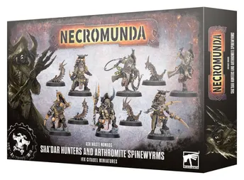 Necromunda Sha'dar Hunters & Arthromite Spinewyrms