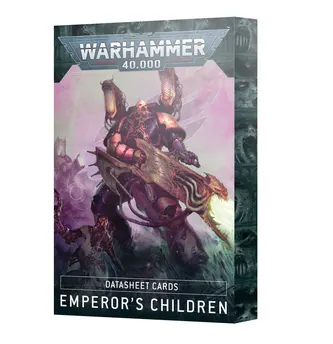 Warhammer 40,000: Emperor's Children - Datasheet Cards
