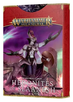Warhammer Age of Sigmar: Hedonites of Slaanesh - Warscroll Cards