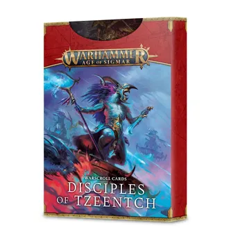 Warhammer Age of Sigmar: Disciples of Tzeentch - Warscroll Cards (2024)