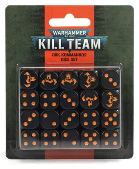 Warhammer 40,000 - Kill Team: Ork Kommandos Dice Set