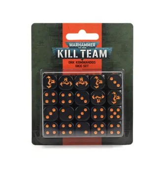 Warhammer 40,000 - Kill Team: Ork Kommandos Dice Set