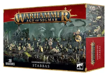 Warhammer Age of Sigmar Gloomspite Gitz Moonclan Stabbas 20 Miniaturas