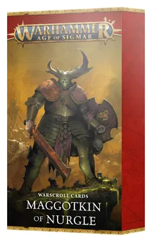 Warhammer Age of Sigmar - Warscroll Cards: Maggotkin of Nurgle