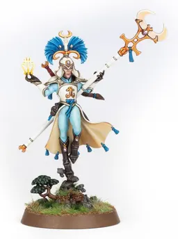 Warhammer Age of Sigmar - Lumineth Realm-Lords Scinari Enlightener