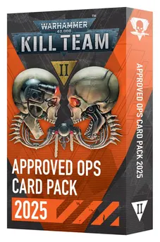 Warhammer 40,000 - Kill Team: Approved Ops Card Pack 2025