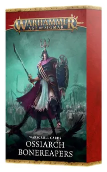 Warhammer Age of Sigmar - Warscroll Cards: Ossiarch Bonereapers