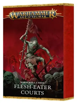 Warhammer Age of Sigmar - Warscroll Cards: Flesh-eater Courts