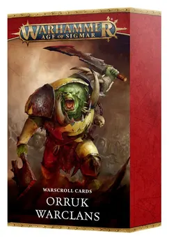 Warhammer Age of Sigmar - Warscroll Cards: Orruk Warclans