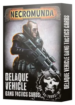 Warhammer Necromunda - Delaque Vehicle Gang Tactics Cards