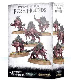 Warhammer 40.000 / Age of Sigmar - Daemons of Khorne Flesh Hounds