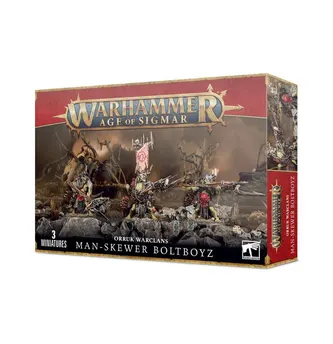 Warhammer Age of Sigmar - Orruk Warclans Man-Skewer Boltboyz