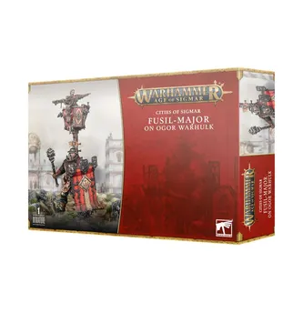 Warhammer Age of Sigmar - Cities of Sigmar: Fusil-Majors on Ogor Warhulks