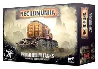 Necromunda. Promethium Tanks on Cargo-8 Ridgehauler Trailer