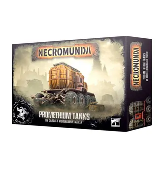 Games Workshop Promethium Tanks On Cargo-8 Ridgehauler Trailer