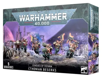 Warhammer 40,000 - Cthonian Beserks