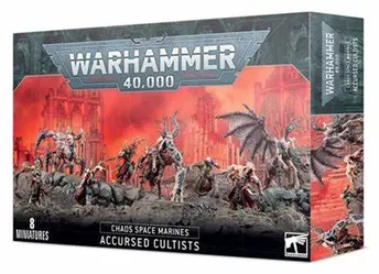 CHAOS SPACE MARINES ACCURSED CULTIST
