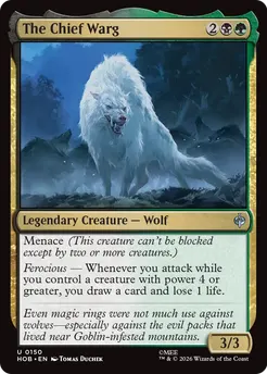 The Chief Warg [The Hobbit]