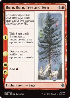 Burn, Burn, Tree and Fern [The Hobbit]