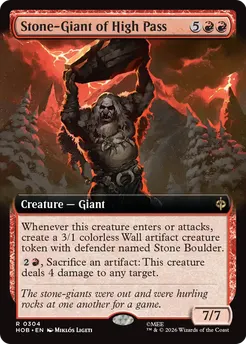 Stone-Giant of High Pass (Extended Art) [The Hobbit]
