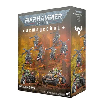 GW Warhammer 40K Orks Armageddon Battalion