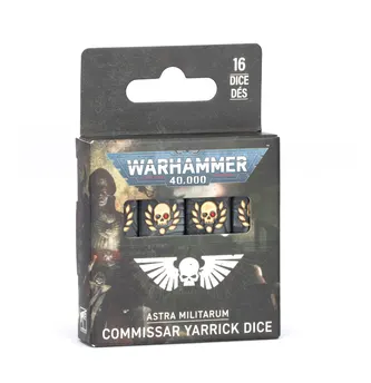 GW Warhammer 40K Astra Militarum Commissar Yarrick Dice