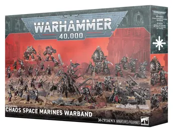 GW Warhammer 40K Chaos Space Marines Battleforce: Chaos Space Marines Warband