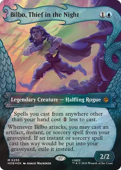 Bilbo, Thief in the Night (Showcase) (Surge Foil) [The Hobbit]
