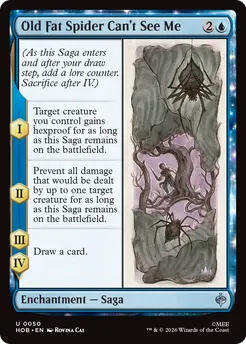 Old Fat Spider Can't See Me [The Hobbit]