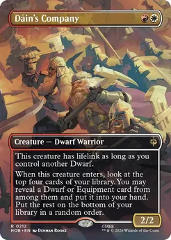 Dain's Company (Borderless) [The Hobbit]