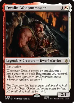 Dwalin, Weaponmaster [The Hobbit]
