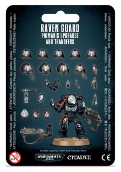 Games Workshop: Warhammer 40,000 - Space Marines - Raven Guard Primaris Upgrades & Transfers (55-13)
