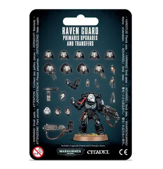 Games Workshop: Warhammer 40,000 - Space Marines - Raven Guard Primaris Upgrades & Transfers (55-13)