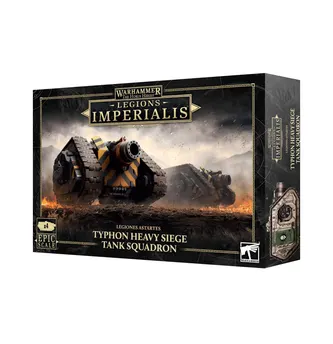 Games Workshop: Warhammer - The Horus Heresy - Legions Imperialis - Typhon Heavy Siege Tank Squadron (03-90)