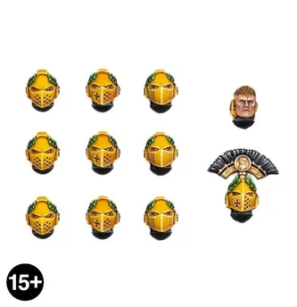 Games Workshop: Warhammer 40,000 - Imperial Fists MKVI Heads