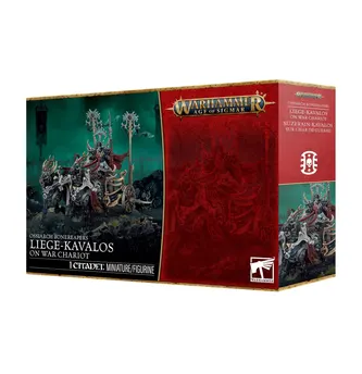 Games Workshop: Age of Sigmar - Ossiarch Bonereapers - Liege-Kavalos on War Chariot (94-36)