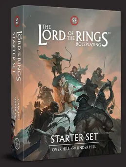 The Lord of the Rings RPG 5e: Starter Set - Over Hill and Under Hill