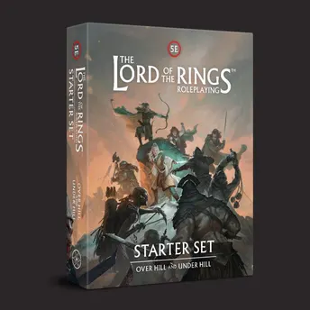 The Lord of the Rings RPG 5E: Starter Set - Over Hill and Under Hill