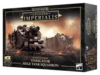 Games Workshop: Warhammer - The Horus Heresy - Legions Astartes - Vindicator Siege Tank Squadron (03-89)