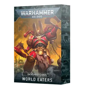 Games Workshop: Warhammer 40,000 - World Eaters Datasheet Cards (67-06)