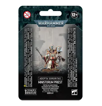 Games Workshop: Warhammer 40,000 - Adepta Sororitas - Ministorum Priest (57-51)