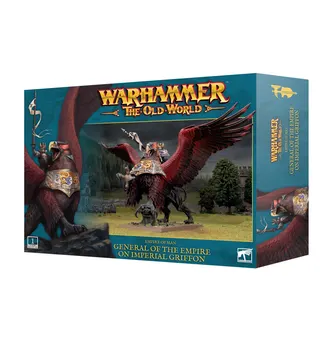 Games Workshop: Warhammer the Old World - Empire of Man - General on Imperial Griffin (06-103)