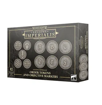 Games Workshop: Warhammer - The Horus Heresy - Legions Imperialis - Order Tokens Objectives Markers (03-85)